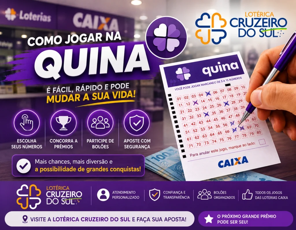 Como Jogar na Quina: Guia Completo para Apostar
