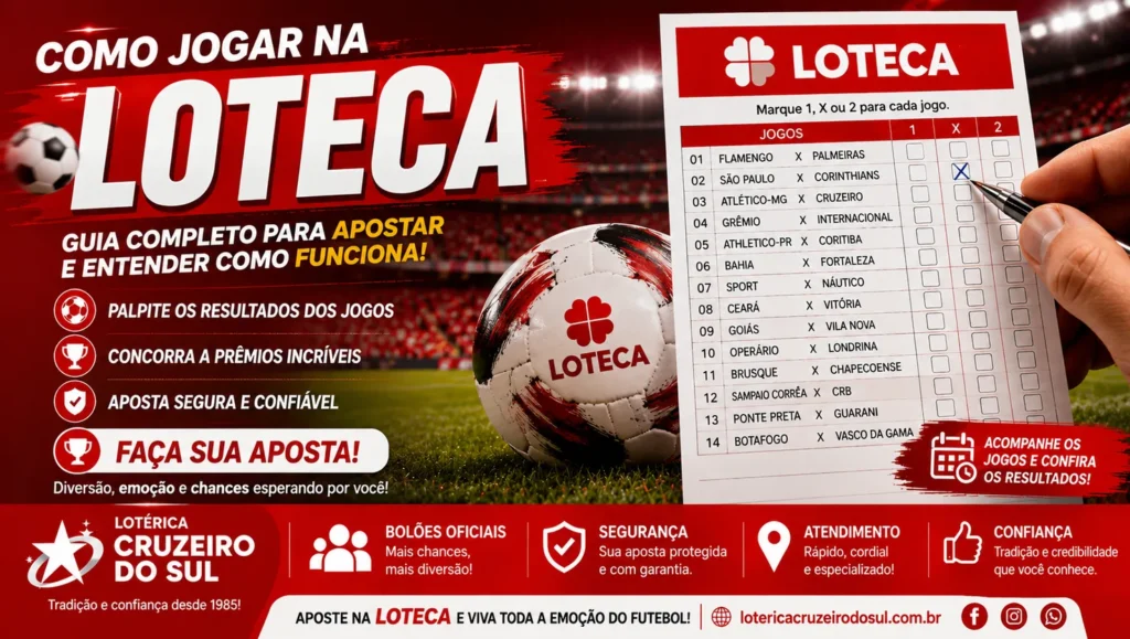 Como Jogar na Loteca: Guia Completo para Apostar e Entender Como Funciona